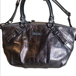 Coach Shimmer Bronze Madison  Sophia Satchel /Shoulder Bag  No H1020 15960